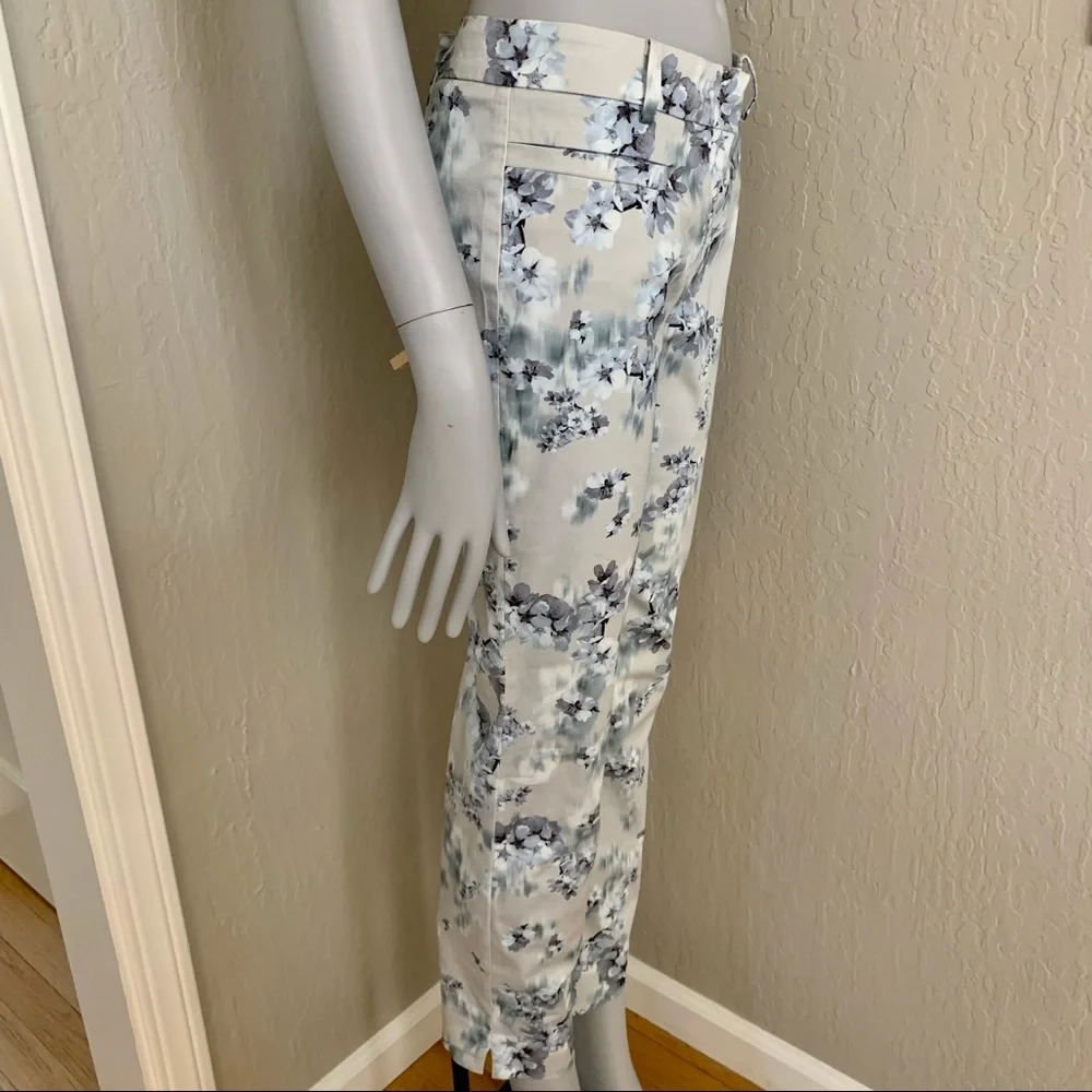 CAMBIO Renira Slim Fit Floral Mid-Rise Ankle Jeans - Picture 9 of 16